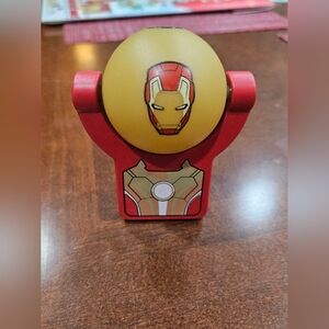 Iron Man Themed Red and Yellow Night Light